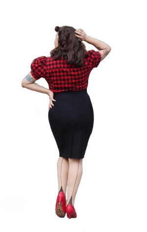 Pin Up Pencil Skirt