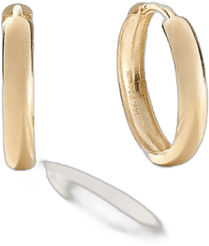 Quince 14K Gold Bold Hoop Earrings