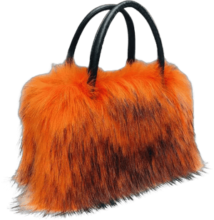 Faux Fur Fluffy Satchel Handbag