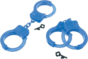 First Responders Plastic Handcuff Favor Pack