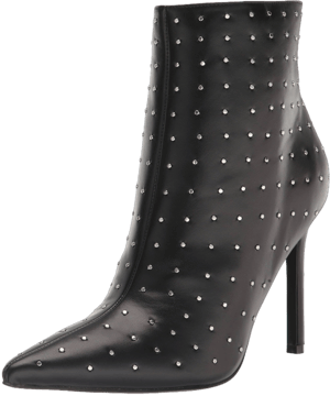 Nine West Womens Faux Leather Ankle Boots