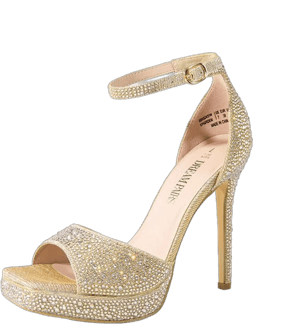 Dream Pairs Peep Toe Stiletto Heel Sandals