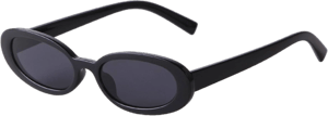 Retro 90s Oval Tortoiseshell Sunglasses