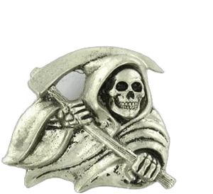 Grim Reaper Belt Buckle