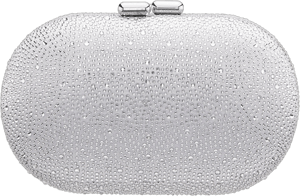 Nina Women's Allover Crystal Oval Minaudiere Clutch