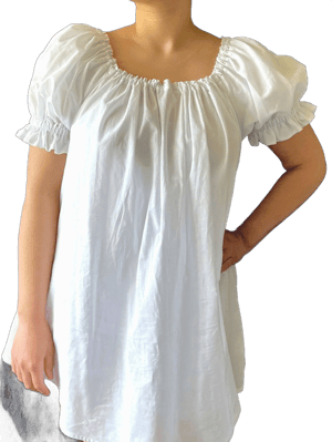 Ren Faire Short Puffed Sleeve Chemise