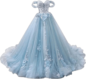 Cinderella Off Shoulder Ball Gown