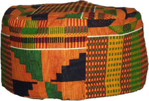 African Inspired Kente Pattern Kufi Kofi Hat