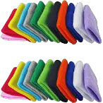 24pcs Cotton Sweatband Wristbands