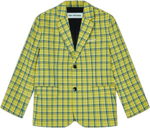 Plaid Blazer Jacket