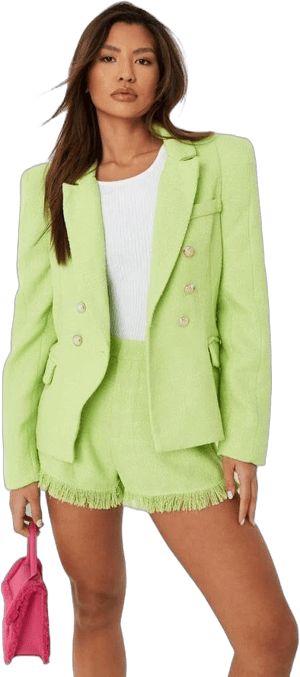 Missguided Women's Co Ord Oversized Blazer