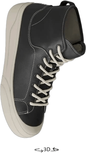 Zara Men's High-Top Sneakers