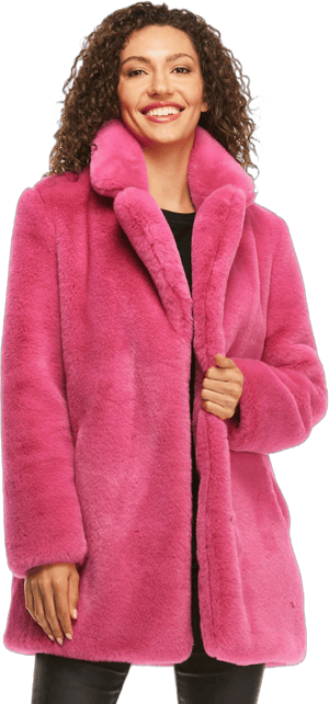 Fabulous Furs Women's Le Mink Faux Fur Jacket