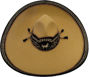 24"W x 21"D x 7"H Charro Fino Sombrero