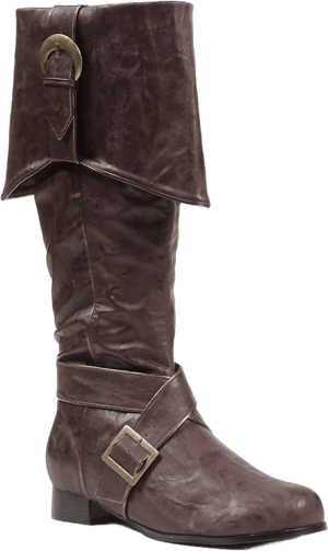 Men's Ellie Shoes Brown Pirate Boots