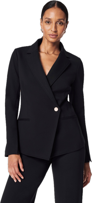 Spanx Women's Ponte Asymmetrical Blazer