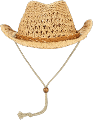 Classic Western Straw Sun Hat