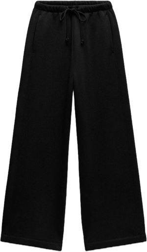 Zara Plush Straight Leg Pants