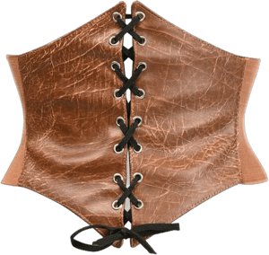 Daisy Corsets Lavish Distressed Faux Leather Corset Belt