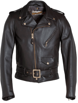 Schott NYC Men's 618 Classic Perfecto Steerhide Leather Motorcycle Jacket