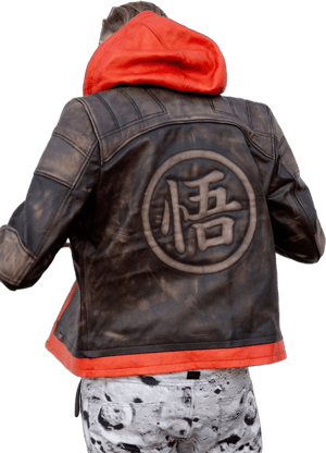 Goku Men's Leather Jacket