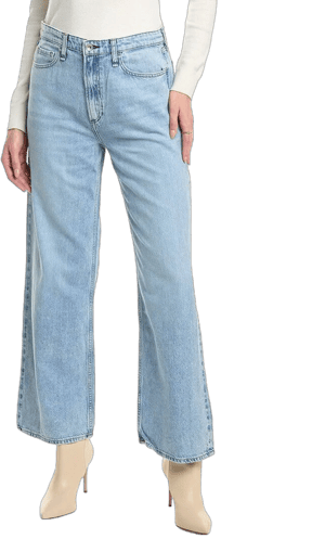 rag & bone Women's Lori Wide-Leg Jeans