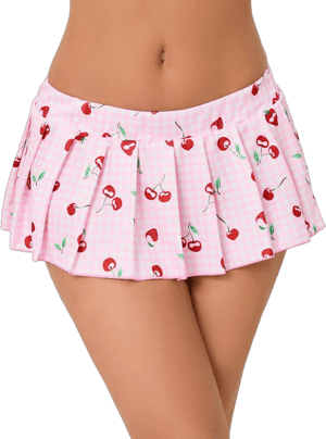 Fairy Lingerie Role Play Pleated Mini Skirt