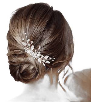 JJ's House Pearl Rhinestone Hair Combs Hair Accessories Wedding Headpieces