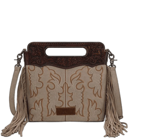 Wrangler Tooled Fringe Bag