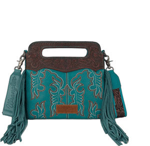 Wrangler Ladies Fringe Crossbody