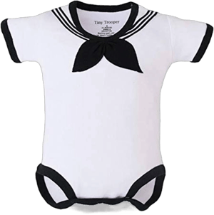 Trooper Clothing Navy Baby Sailor Bodysuit