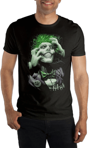 DC Comic Book Joker Graphic Tee Shirt