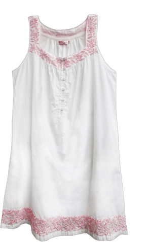 La Cera Hand Embroidered Chemise