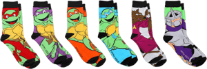 Teenage Mutant Ninja Turtles 6-Pack Crew Socks