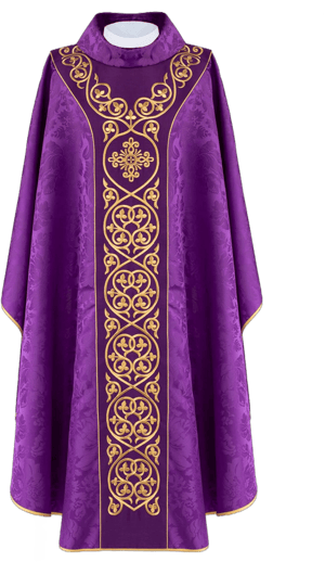 Liturgical Chasuble with Embroidery