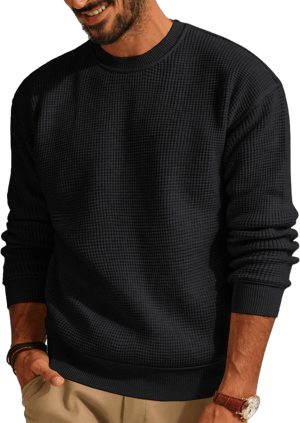 Men's Crewneck Knit Sweater