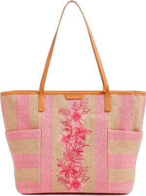 Vera Bradley Women's Straw Beach Tote