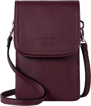 BOSTANTEN Leather Crossbody Cell Phone Bag