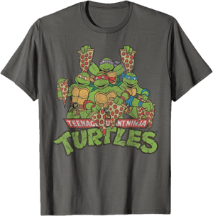 Teenage Mutant Ninja Turtles Multiple Smiles & Slices T-Shirt