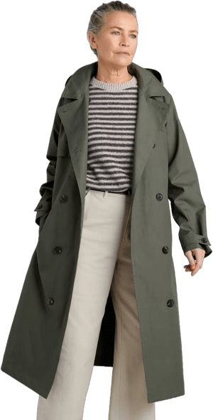 Womens Seasalt Cornwall Penweathers Waterproof Trench Coat