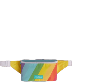 Modcloth Rad Rainbow Stripe Fanny Pack