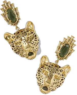 Kendra Scott Maura Jaguar Statement Earrings