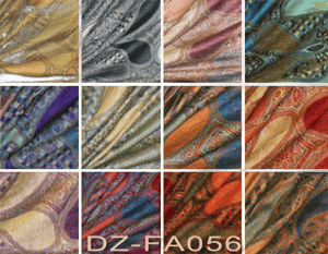 FashionAnything Colorful Paisley Scarf FA056Mix (1 DZ, Asst )