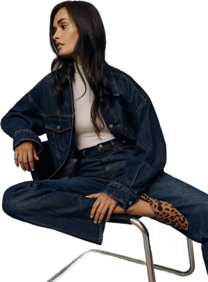 Reformation Brooks Oversized Denim Jacket