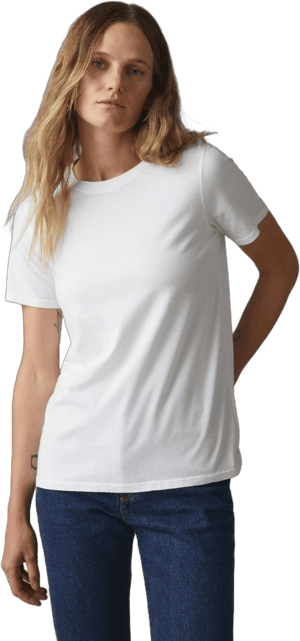 American Giant Women's Classic Cotton Crew Tee Made in the USA