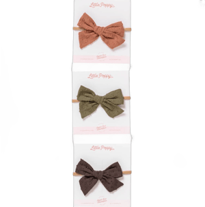 Little Poppy Co Headband Bow Set