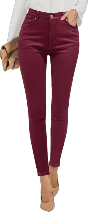 GRAPENT Women's High-Rise Stretchy Skinny Jeans