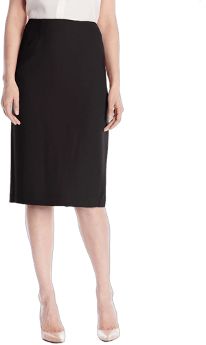 Kasper Women's Stretch Crepe Skimmer Skirt