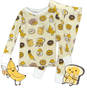 Honest Toddlers Clothing Organic Cotton Easter Toddlers Boy/Girl Sleep N Play