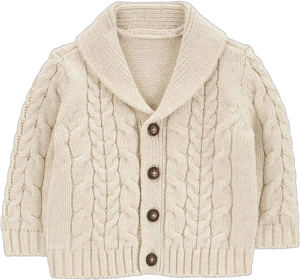 OshKosh B'gosh Baby Boys Classic Cable Knit Cardigan